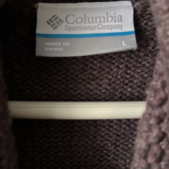 Columbia lavender drawstring cowl neck sweater size Large - Picture 5 of 9